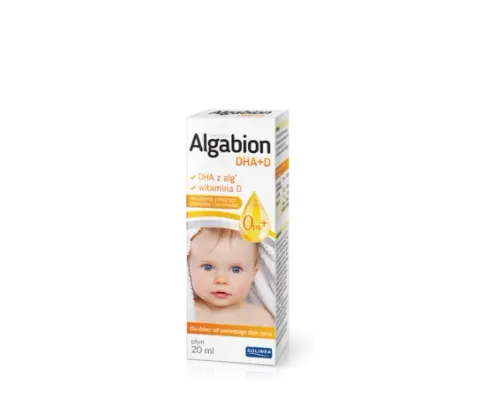 ALGABION DHA+D, płyn, 20 ml