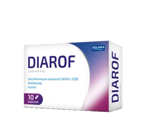 DIAROF, kapsułki, 10 szt.