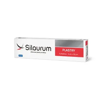 SILAURUM, silikonowe plastry na blizny, 5 szt.