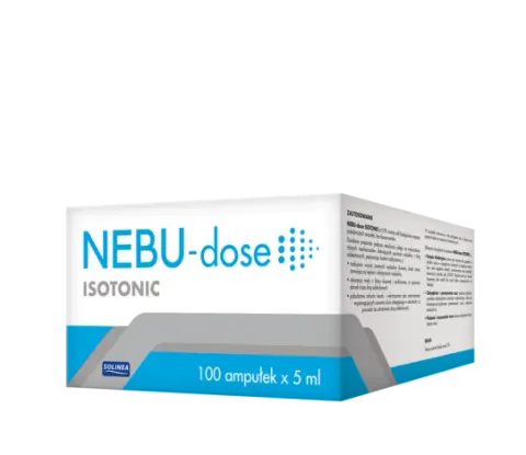 NEBU-DOSE ISOTONIC, roztwór izotoniczny, ampułki do inhalacji 100 x 5 ml