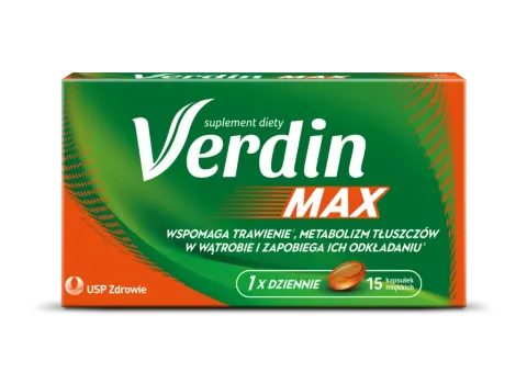 VERDIN MAX, kapsułki miękkie, 15 szt.