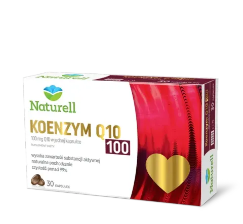 NATURELL KOENZYM Q10 100, kapsułki, 30 szt.
