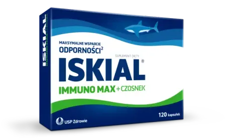 ISKIAL MAX + CZOSNEK, kapsułki, 120 szt.