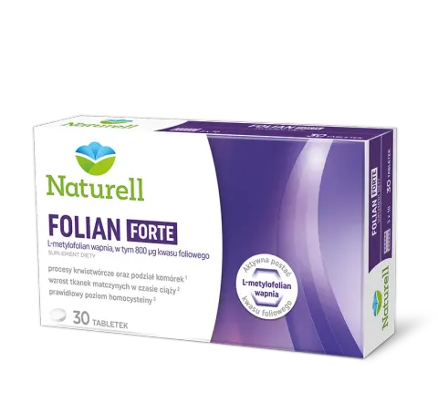 NATURELL FOLIAN FORTE, tabletki, 30 szt.