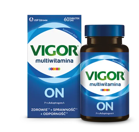VIGOR MULTIWITAMINA ON 50+, tabletki, 60 szt.