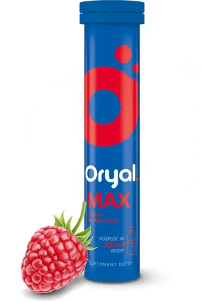 ORYAL MAX, tabletki musujące, 15 szt.