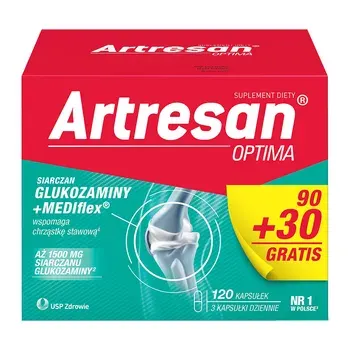 ARTRESAN OPTIMA 90+30 gratis, kapsułki, 90 szt. (+30 szt.)