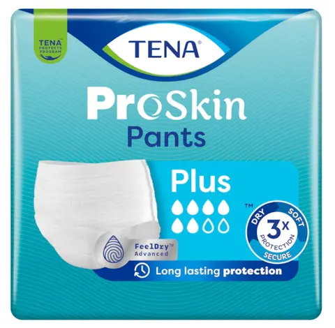 TENA PANTS PROSKIN PLUS, majtki chłonne, rozmiar M, 30 szt.