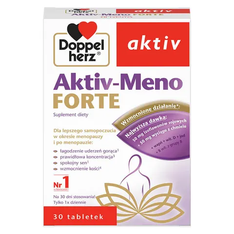 DOPPELHERZ AKTIV AKTIV-MENO FORTE, tabletki, 30 szt.