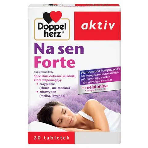 DOPPELHERZ AKTIV NA SEN FORTE, tabletki, 20 szt.
