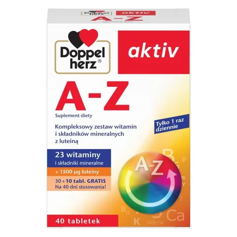 DOPPELHERZ AKTIV A-Z, tabletki, 40 szt.