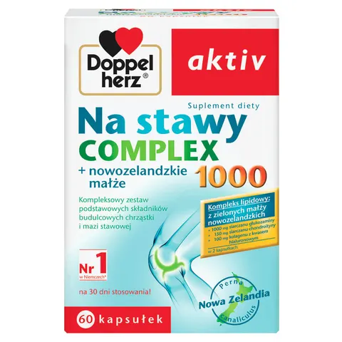 DOPPELHERZ AKTIV NA STAWY COMPLEX, kapsułki, 60 szt.