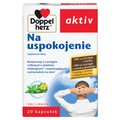 DOPPELHERZ AKTIV NA USPOKOJENIE, kapsułki, 20 szt.