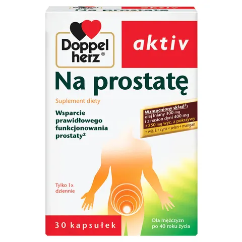 DOPPELHERZ AKTIV NA PROSTATĘ, kapsułki, 30 szt.