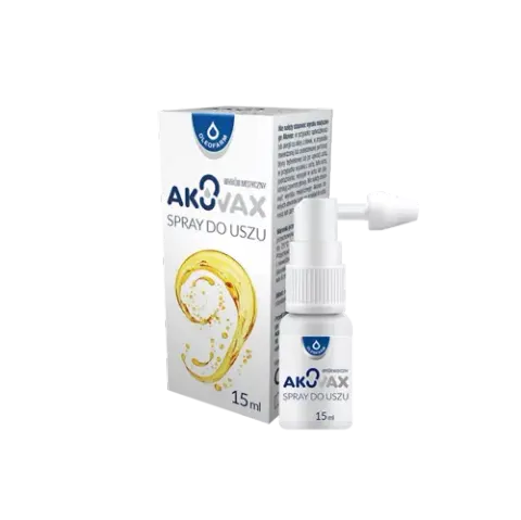 AKUVAX, spray do uszu, 15 ml