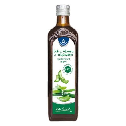 SOK Z ALOESU Z MIĄŻSZEM, 500 ml