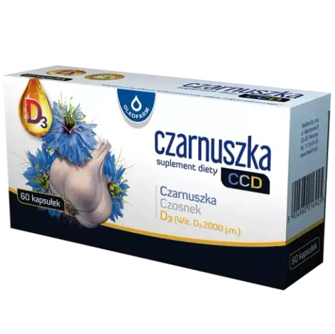 CZARNUSZKA CCD, kapsułki, 30 szt.