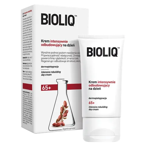 BIOLIQ 65+, krem intensywnie odbudowujący na dzień, 50 ml