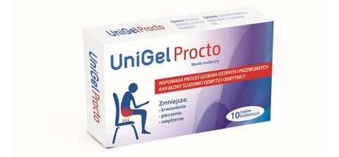 UNIGEL PROCTO, czopki, 10 szt.