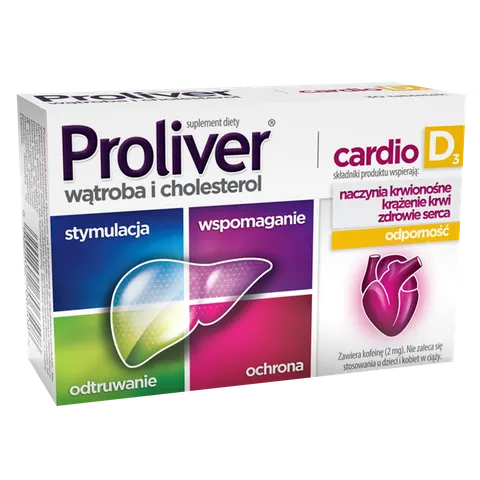 PROLIVER CARDIO D3, tabletki, 30 szt.