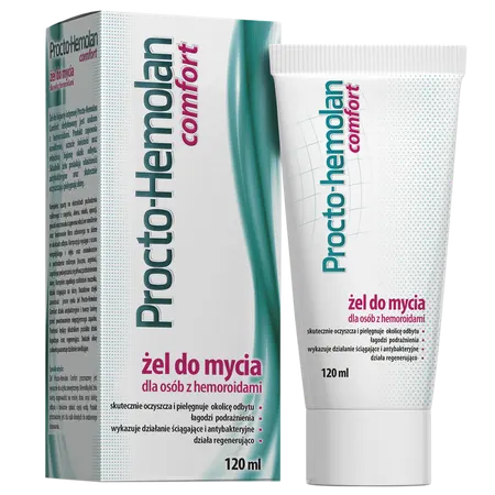 PROCTO-HEMOLAN COMFORT, żel do mycia, 120 ml