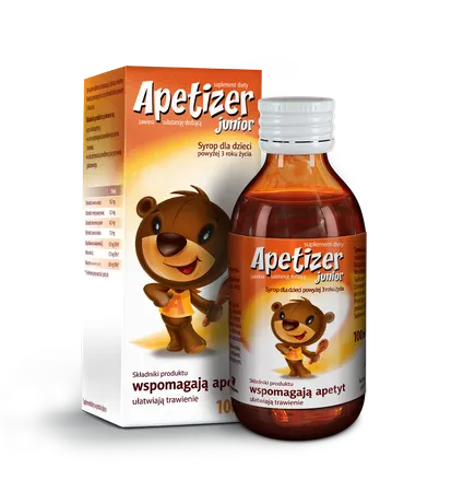 APETIZER DLA DZIECI 3+, syrop, 100 ml