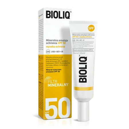 BIOLIQ SPF, mineralna emulsja ochronna SPF50, 30 ml