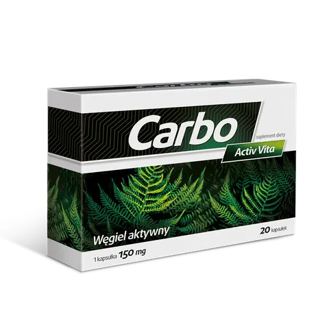 CARBO ACTIV VITA, kapsułki, 20 szt.