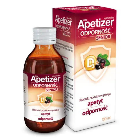 APETIZER ODPORNOŚĆ SENIOR, syrop, płyn, 100 ml