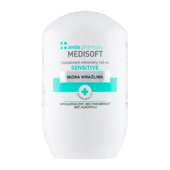ANIDA MEDISOFT, dezodorant mineralny roll-on, 50 ml