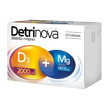 DETRINOVA 2000 D3+MAGNEZ, tabletki, 60 szt.