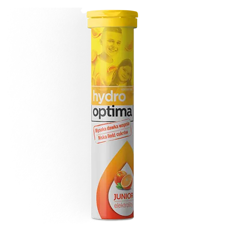HYDROOPTIMA JUNIOR, tabletki musujące, 20 szt.