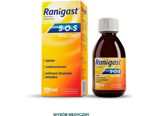 RANIGAST S-O-S, mleczko, 200 ml