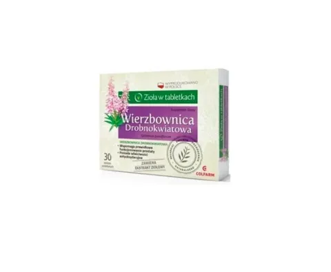 WIERZBOWNICA DROBNOKWIATOWA, tabletki powlekane, 30 szt.