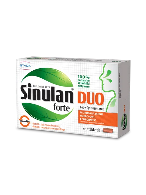 SINULAN DUO FORTE, tabletki powlekane, 60 szt.