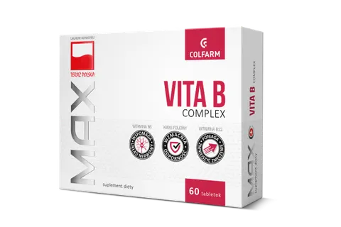 MAX VITA B COMPLEX, tabletki, 60 szt.