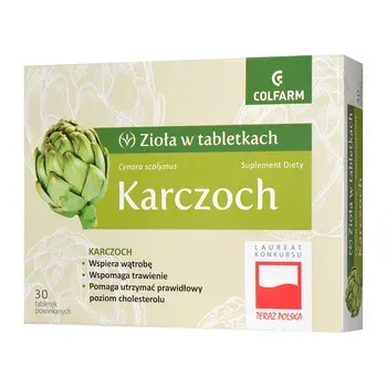 KARCZOCH, tabletki powlekane, 30 szt.