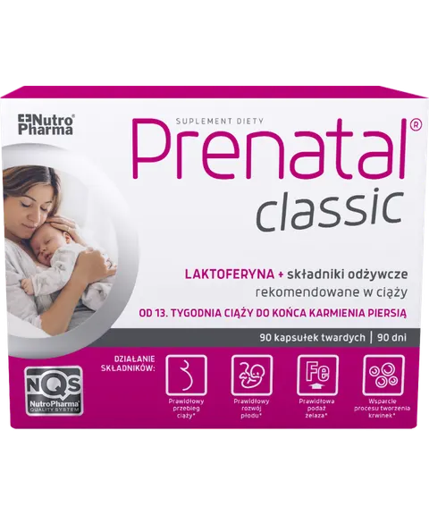 PRENATAL CLASSIC, kapsułki, 90 szt.