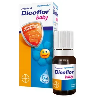 DICOFLOR BABY, krople, 5 ml.