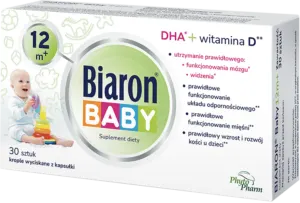 BIARON BABY 12M+, kapsułki twist-off, 30 szt.