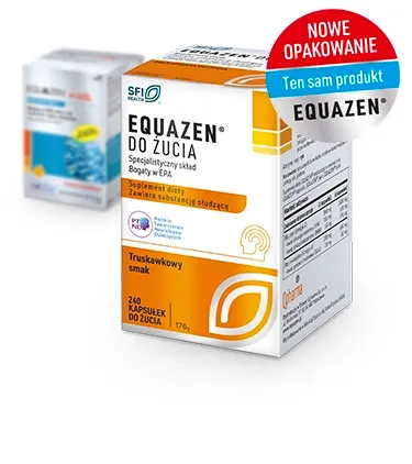 EQUAZEN DO ŻUCIA, kapsułki do żucia, 240 szt.