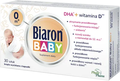 BIARON BABY 0M+, kapsułki, 30 szt.