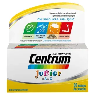 CENTRUM JUNIOR, tabletki do ssania, 30 szt.