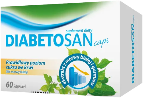 DIABETOSAN CAPS, kapsułki twarde, 60 szt.