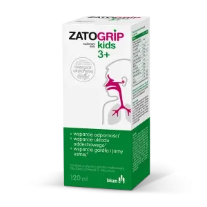 ZATOGRIP KIDS 3+, syrop, 120 ml
