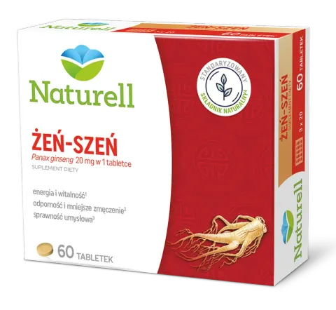 NATURELL ŻEŃ-SZEŃ, tabletki 0,1 g, 60 szt.