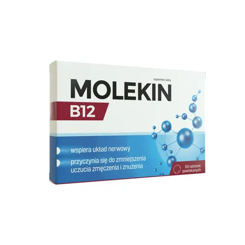 MOLEKIN B12, tabletki powlekane, 60 szt.