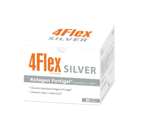 4 FLEX SILVER, saszetki z proszkiem, 30 szt.