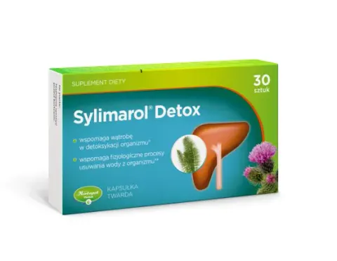 SYLIMAROL DETOX, kapsułki twarde, 30 szt. (2 x 15 szt.)