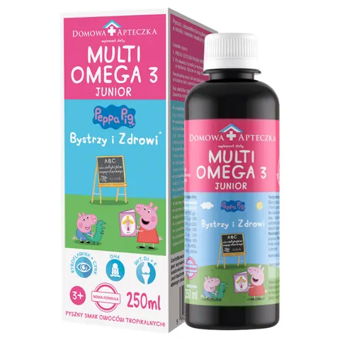 MULTIOMEGA 3 JUNIOR, płyn, 250 ml